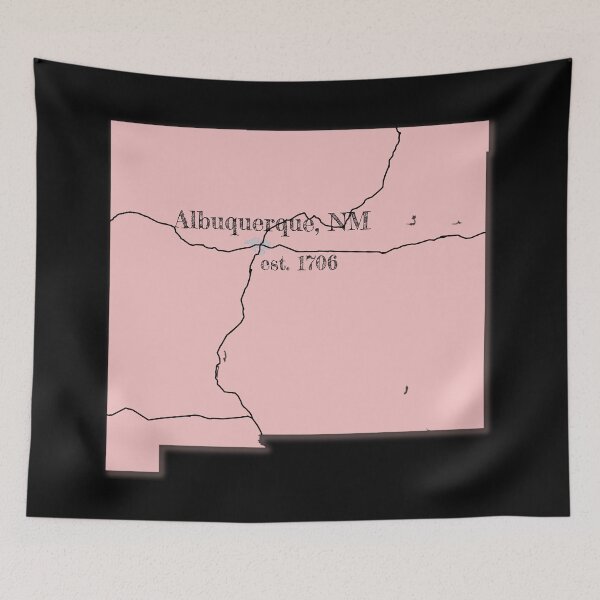 Item preview, Albuquerque, NM [Pink] designed and sold by PhilbonianDezin.