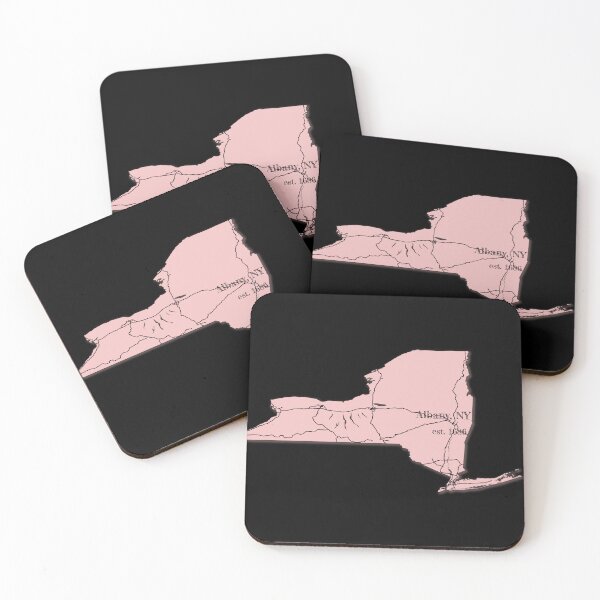 Item preview, Albany, NY [Pink] designed and sold by PhilbonianDezin.
