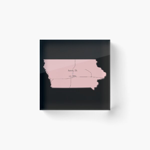 Artikelvorschau, Ames, IA [Pink] entworfen und verkauft von PhilbonianDezin.