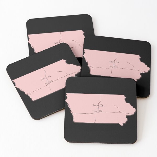 Item preview, Ames, IA [Pink] designed and sold by PhilbonianDezin.