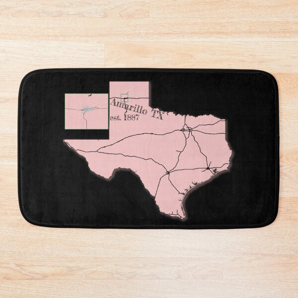 Item preview, Amarillo, TX [Pink] designed and sold by PhilbonianDezin.