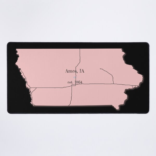 Item preview, Ames, IA [Pink] designed and sold by PhilbonianDezin.