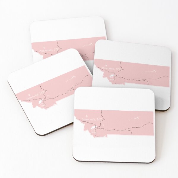 Item preview, Anaconda, MT [Pink] designed and sold by PhilbonianDezin.