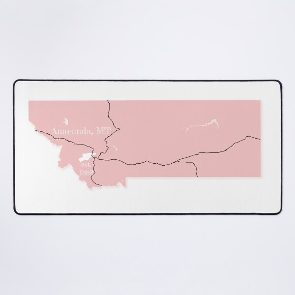 Item preview, Anaconda, MT [Pink] designed and sold by PhilbonianDezin.