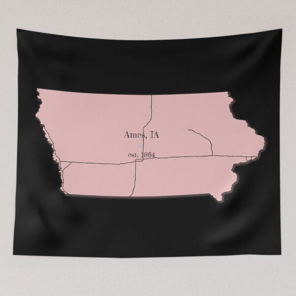 Item preview, Ames, IA [Pink] designed and sold by PhilbonianDezin.