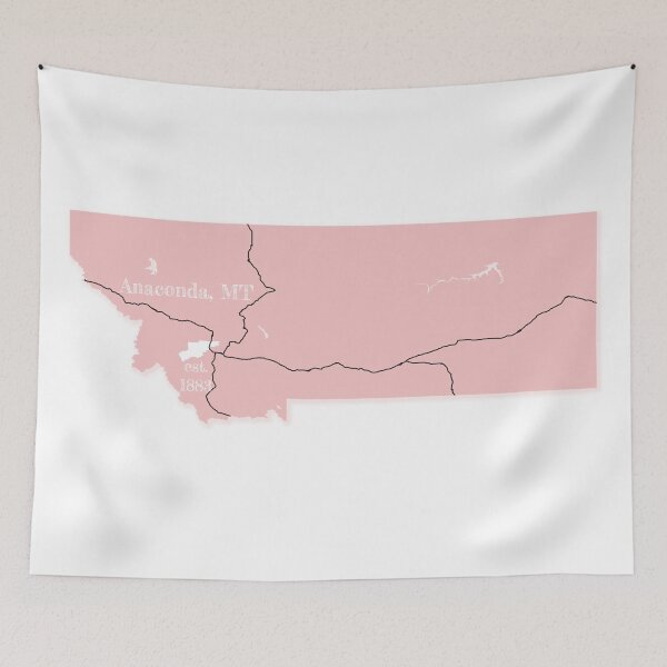 Item preview, Anaconda, MT [Pink] designed and sold by PhilbonianDezin.