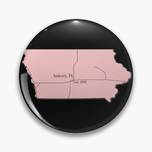 Item preview, Ankeny, IA [Pink] designed and sold by PhilbonianDezin.