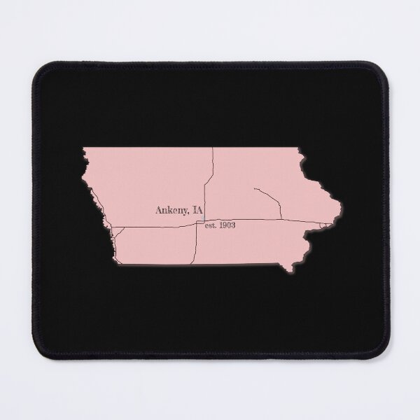 Item preview, Ankeny, IA [Pink] designed and sold by PhilbonianDezin.