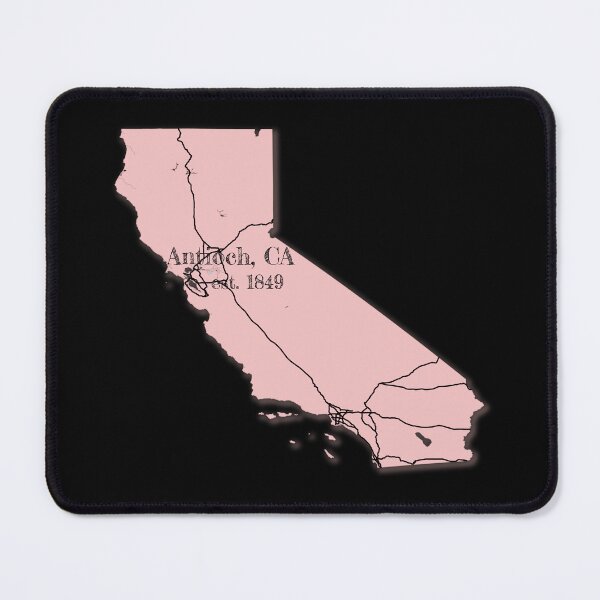 Item preview, Antioch, CA [Pink] designed and sold by PhilbonianDezin.