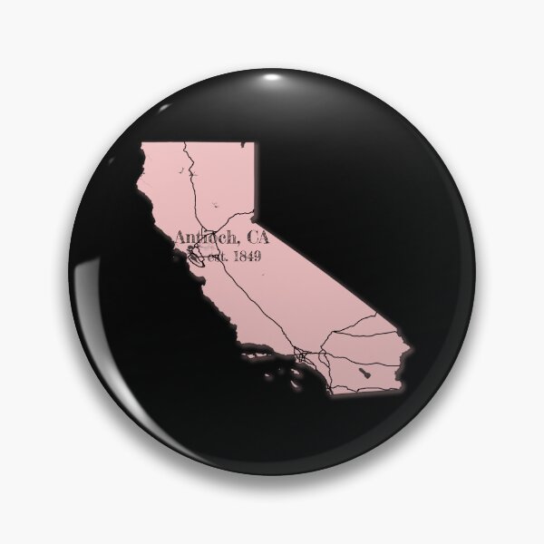 Item preview, Antioch, CA [Pink] designed and sold by PhilbonianDezin.