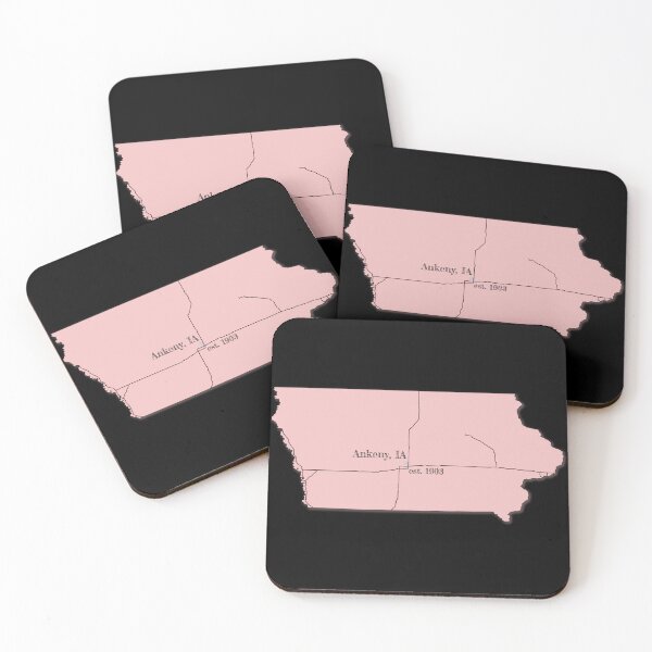 Item preview, Ankeny, IA [Pink] designed and sold by PhilbonianDezin.