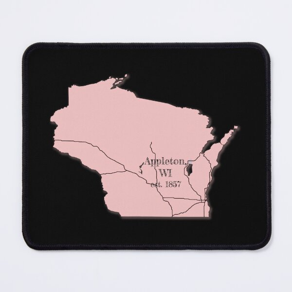 Item preview, Appleton, WI [Pink] designed and sold by PhilbonianDezin.