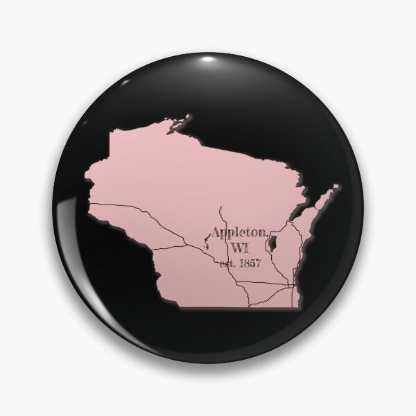 Item preview, Appleton, WI [Pink] designed and sold by PhilbonianDezin.