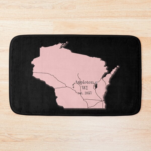 Item preview, Appleton, WI [Pink] designed and sold by PhilbonianDezin.