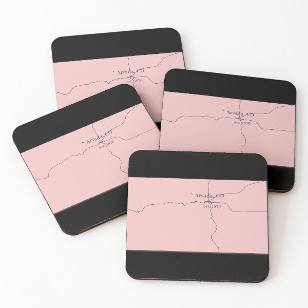 Item preview, Arvada, CO [Pink] designed and sold by PhilbonianDezin.