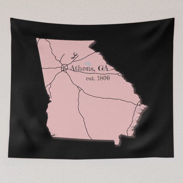 Item preview, Athens, GA [Pink] designed and sold by PhilbonianDezin.