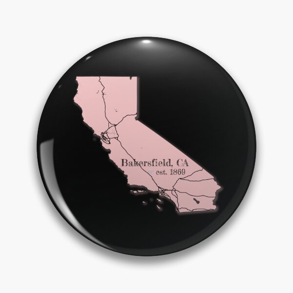 Item preview, Bakersfield, CA [Pink] designed and sold by PhilbonianDezin.