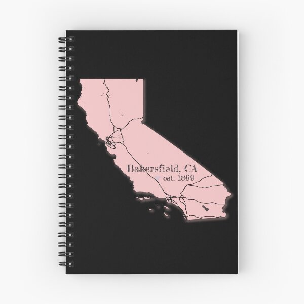 Item preview, Bakersfield, CA [Pink] designed and sold by PhilbonianDezin.