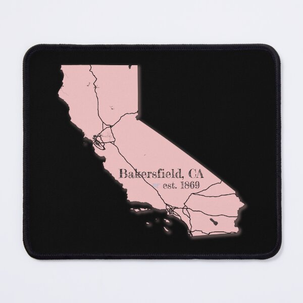 Item preview, Bakersfield, CA [Pink] designed and sold by PhilbonianDezin.