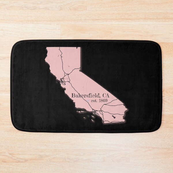 Item preview, Bakersfield, CA [Pink] designed and sold by PhilbonianDezin.