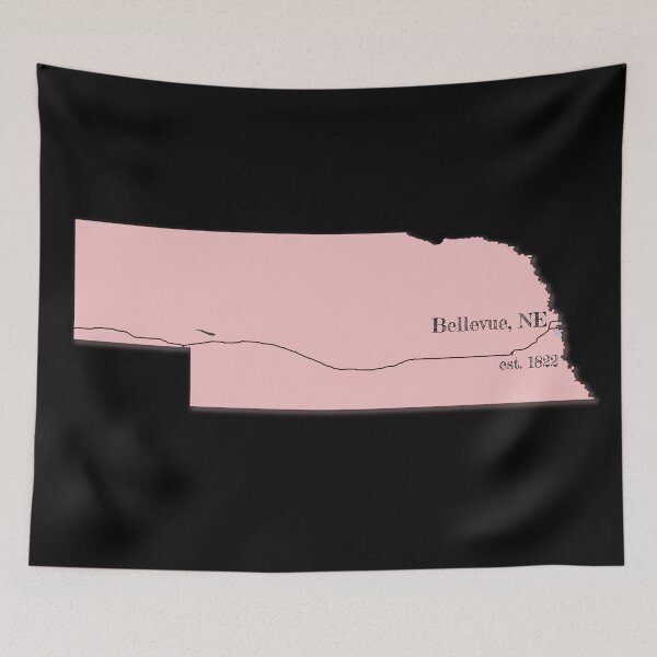 Item preview, Bellevue, NE [Pink] designed and sold by PhilbonianDezin.