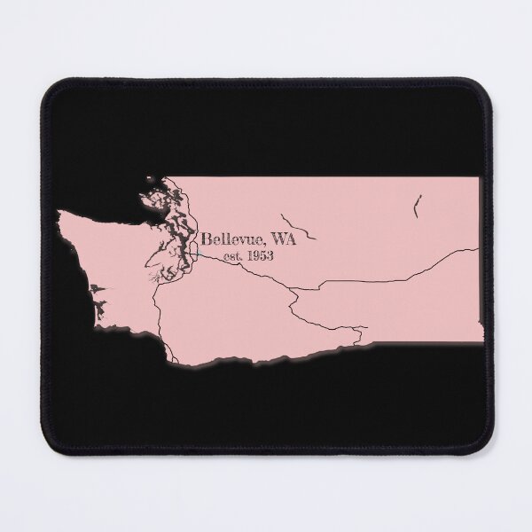 Item preview, Bellevue, WA [Pink] designed and sold by PhilbonianDezin.