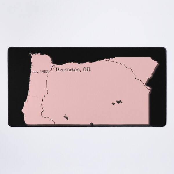 Item preview, Beaverton, OR [Pink] designed and sold by PhilbonianDezin.