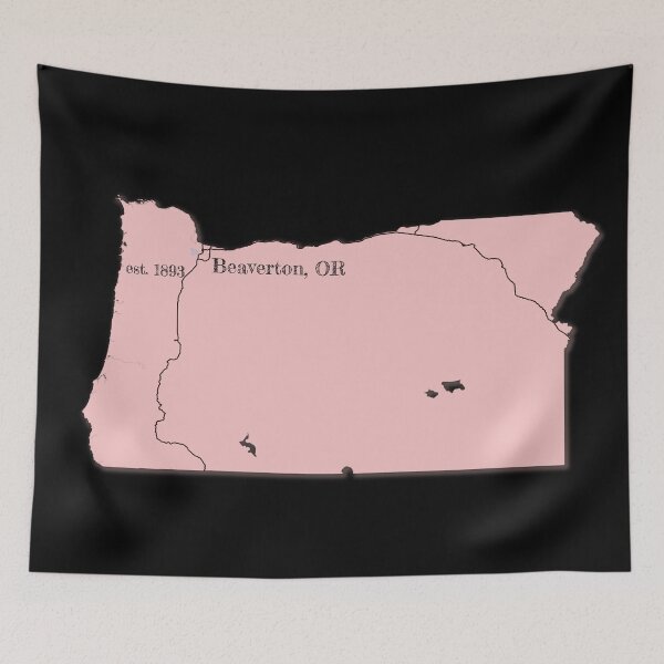 Item preview, Beaverton, OR [Pink] designed and sold by PhilbonianDezin.
