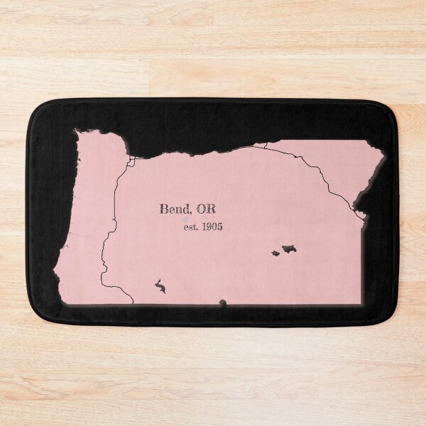 Item preview, Bend, OR [Pink] designed and sold by PhilbonianDezin.