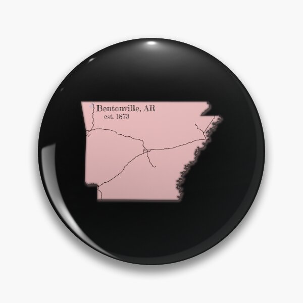 Item preview, Bentonville, AR [Pink] designed and sold by PhilbonianDezin.