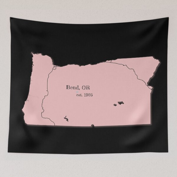 Item preview, Bend, OR [Pink] designed and sold by PhilbonianDezin.