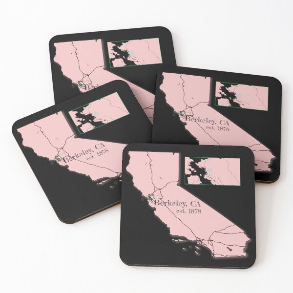 Item preview, Berkeley, CA [Pink] designed and sold by PhilbonianDezin.
