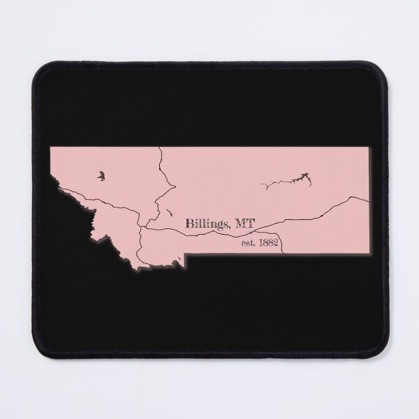 Item preview, Billings, MT [Pink] designed and sold by PhilbonianDezin.