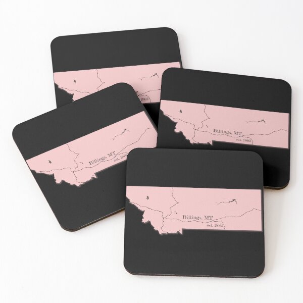 Item preview, Billings, MT [Pink] designed and sold by PhilbonianDezin.