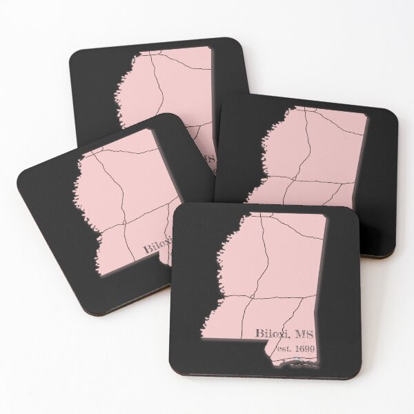 Item preview, Biloxi, MS [Pink] designed and sold by PhilbonianDezin.