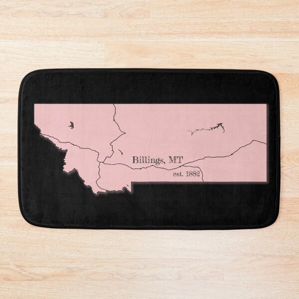 Item preview, Billings, MT [Pink] designed and sold by PhilbonianDezin.