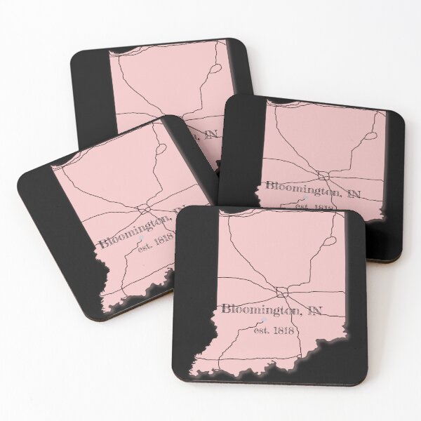 Item preview, Bloomington, IN [Pink] designed and sold by PhilbonianDezin.