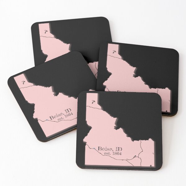 Item preview, Boise, ID [Pink] designed and sold by PhilbonianDezin.