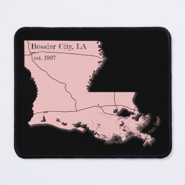 Item preview, Bossier City, LA [Pink] designed and sold by PhilbonianDezin.