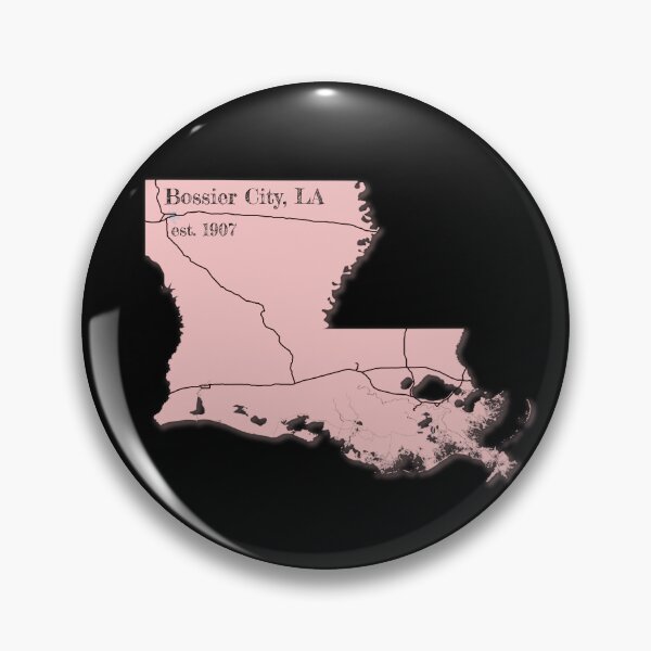 Item preview, Bossier City, LA [Pink] designed and sold by PhilbonianDezin.