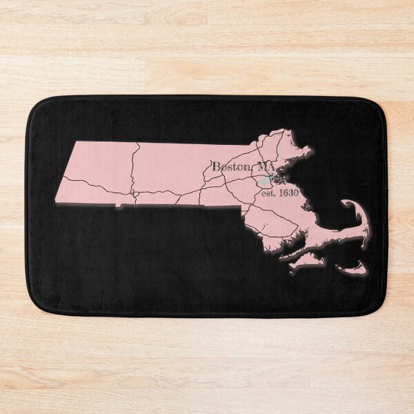 Item preview, Boston, MA [Pink] designed and sold by PhilbonianDezin.
