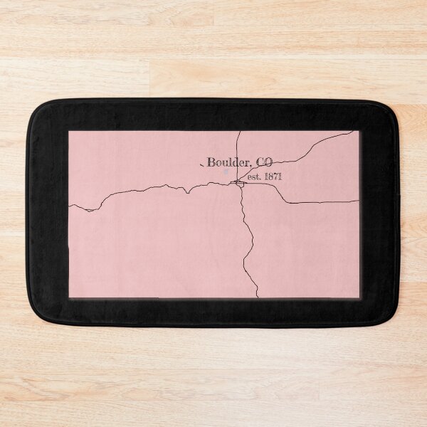Item preview, Boulder, CO [Pink] designed and sold by PhilbonianDezin.