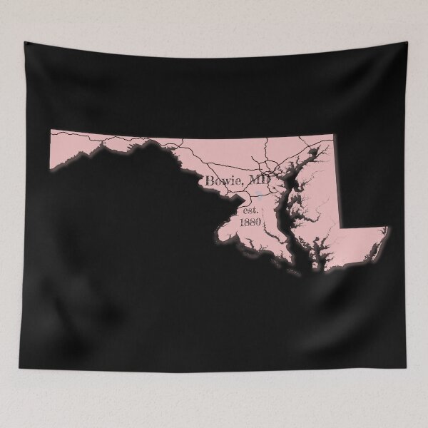 Item preview, Bowie, MD [Pink] designed and sold by PhilbonianDezin.