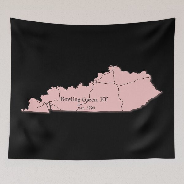 Item preview, Bowling Green, KY [Pink] designed and sold by PhilbonianDezin.