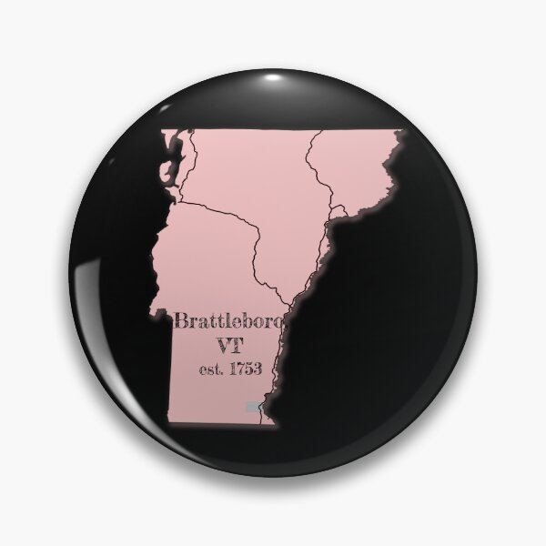 Item preview, Brattleboro, VT [Pink] designed and sold by PhilbonianDezin.