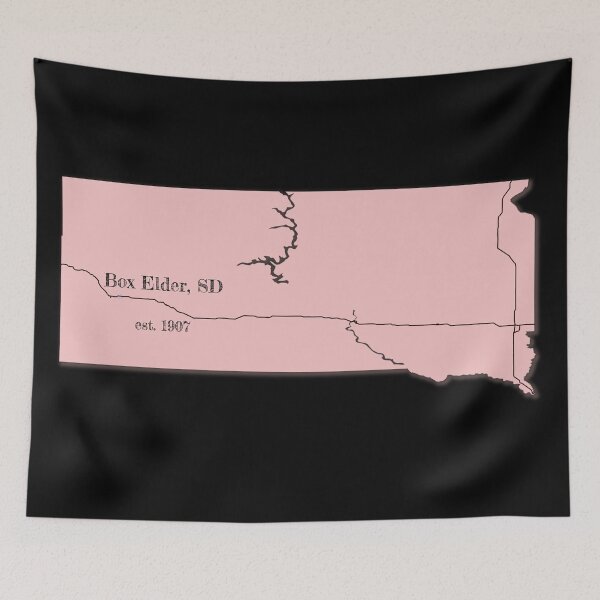 Item preview, Box Elder, SD [Pink] designed and sold by PhilbonianDezin.