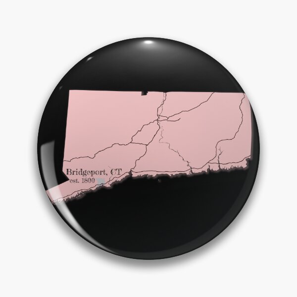 Item preview, Bridgeport, CT [Pink] designed and sold by PhilbonianDezin.