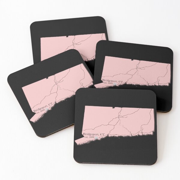 Item preview, Bridgeport, CT [Pink] designed and sold by PhilbonianDezin.
