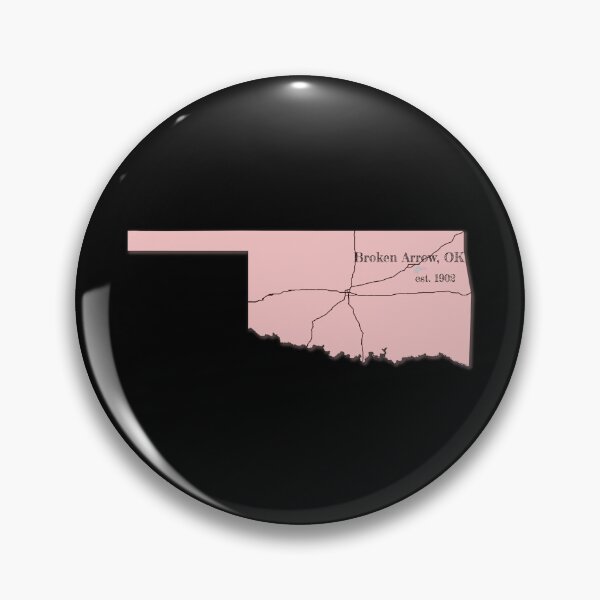 Item preview, Broken Arrow, OK [Pink] designed and sold by PhilbonianDezin.