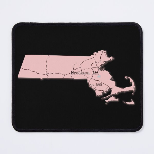 Item preview, Brockton, MA [Pink] designed and sold by PhilbonianDezin.